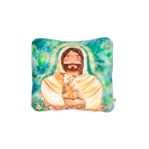 Bantal Ilustrasi Shelly - Yesus dan Gembala