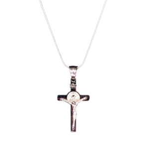 Kalung Salib Stainless Steel - Silver