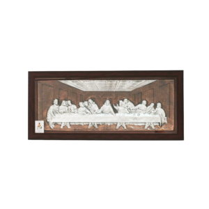 Pigura Last Supper Besar - Tembaga/Silver