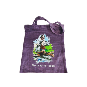 Tote Bag Ilustrasi Ron - Walk with Jesus